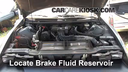 1994 Chevrolet Camaro 3.4L V6 Coupe Brake Fluid Add Fluid